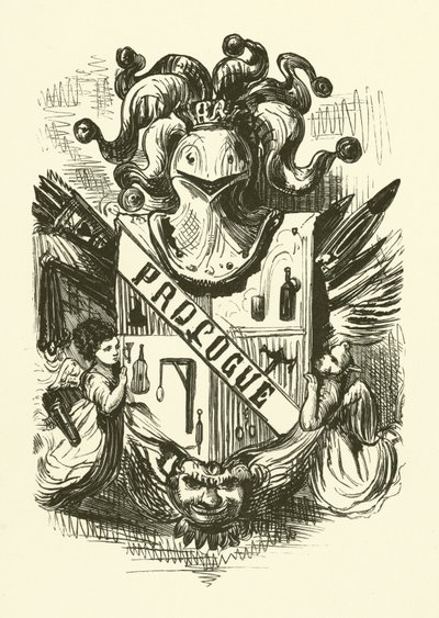 Illustratie voor de werken van Rabelais door Gustave after Dore